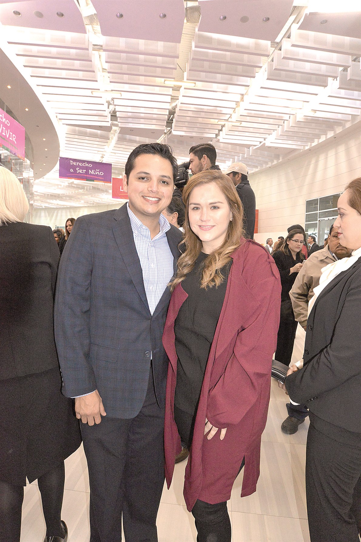 EN PAREJA. Grecia Garza y Alan Alexandre.