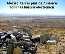 México, tercer país de América con más basura electrónica
