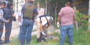 Hallan muerto con narcomensaje en Las Delicias, en Reynosa