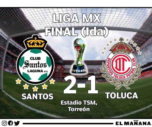 Se lleva Santos ventaja mínima para la vuelta Se lleva Santos ventaja mínima para la vuelta