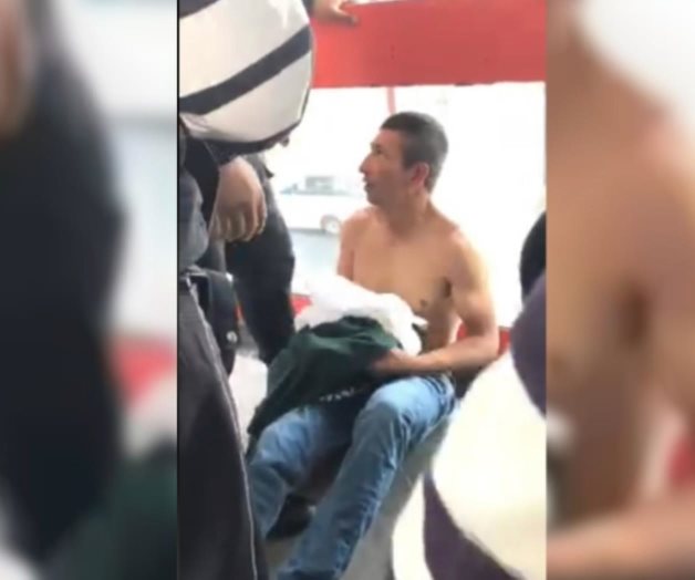Captan golpiza a presunto ladrón en CDMX Captan golpiza a presunto ladrón en CDMX