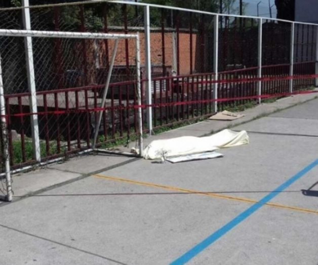 Muere alumno en canchas del IPN Muere alumno en canchas del IPN
