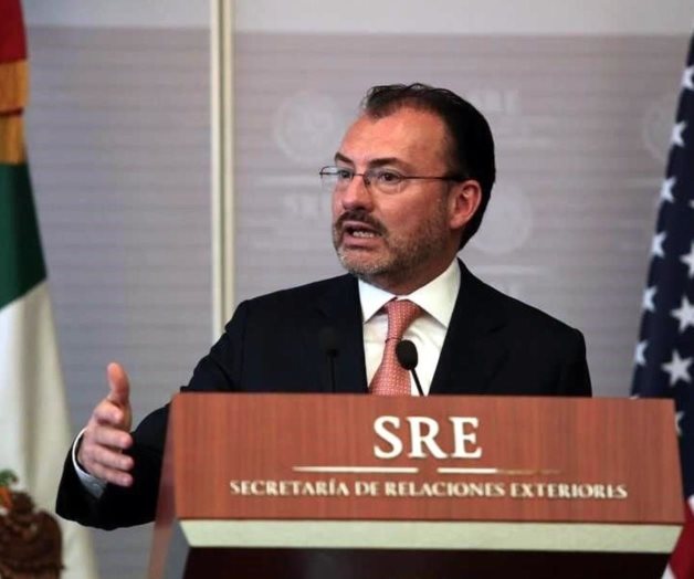 Videgaray rechaza declaración de Trump sobre migrantes Videgaray rechaza declaración de Trump sobre migrantes