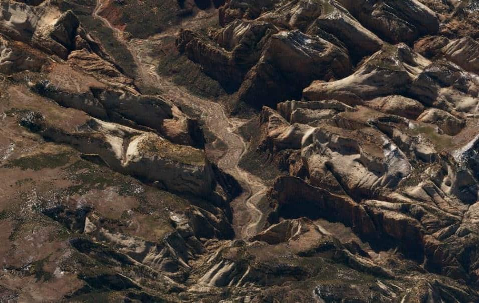 Parque Nacional Zion (Estados Unidos)En la imagen se ve el cañón Zion, de hasta 800 metros de profundida y 24 kilómetros de longitud. Es una zona de arenisca roja en el estado de Utah. Foto tomada el 21 de marzo de 2018.