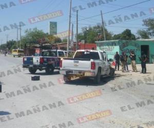 REYNOSA: Abaten a dos tras una balacera y persecución, en colonia Lucio Blanco