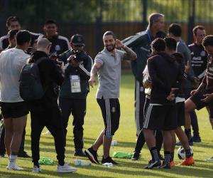 Visita a la Selección Mexicana