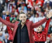 Inaugura Robbie Williams el Mundial Rusia 2018