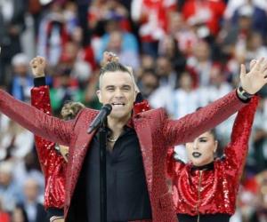 Inaugura Robbie Williams el Mundial Rusia 2018