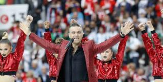 Inaugura Robbie Williams el Mundial Rusia 2018