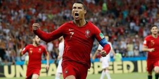 Se luce CR7 ante España con hat trick