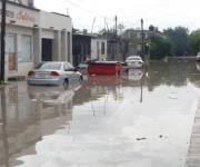 Provocan lluvias caos vial e inundaciones en Matamoros