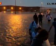 Evacuan a empleados de maquiladoras ante riesgo de inundación