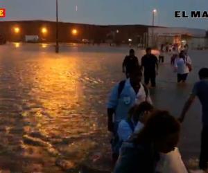 Evacuan a empleados de maquiladoras ante riesgo de inundación