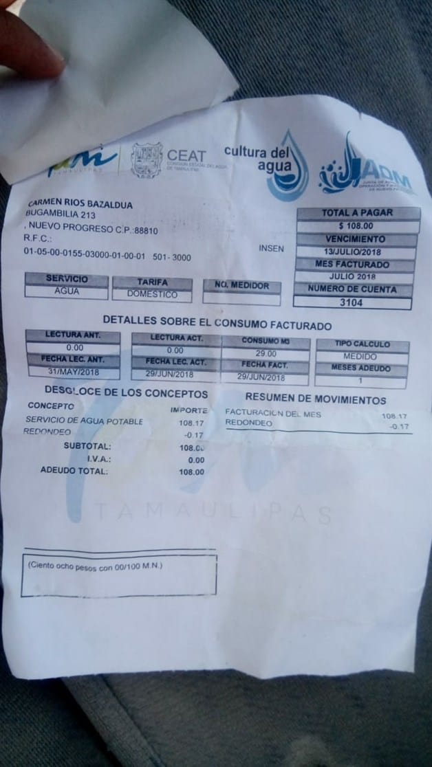 Defraudan a adultos mayores con descuento en recibos de agua Defraudan a adultos mayores con descuento en recibos de agua