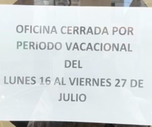 Por error dieron citas en SRE Por error dieron citas en SRE