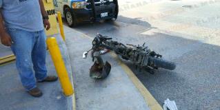 REYNOSA: SE IMPACTA MOTOCICLETA VS AUTO