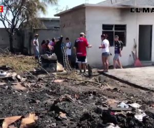 6 casas afectadas tras incendio