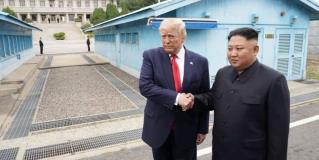 El encuentro de Donald Trump y Kim Jong-un en la frontera de las dos Coreas