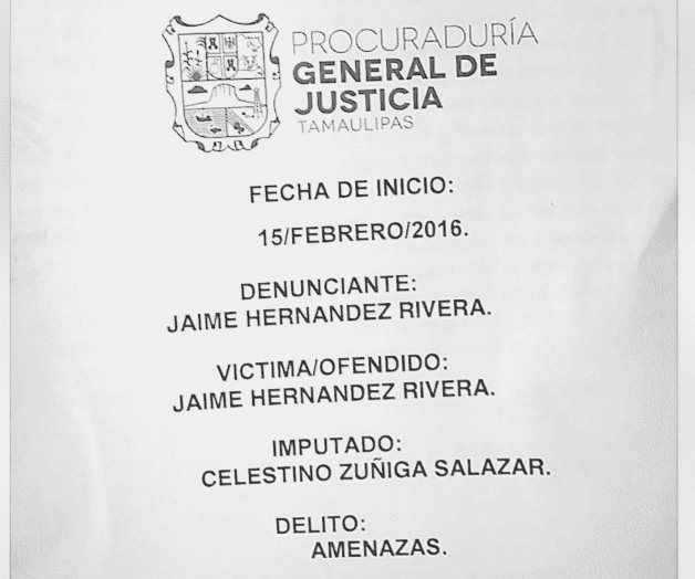 Teme periodista por su vida; denuncia un intento de atropello Teme periodista por su vida; denuncia un intento de atropello