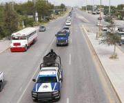 Despliegan fuerte operativo de seguridad en servicios fúnebres de familia asesinada