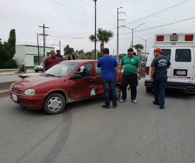 Sufren un aparatoso accidente Sufren un aparatoso accidente