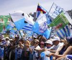 Miles festejan triunfo de Lacalle Pou en Uruguay