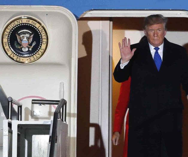 Juicio político empaña viaje de Trump para cumbre de la OTAN Juicio político empaña viaje de Trump para cumbre de la OTAN