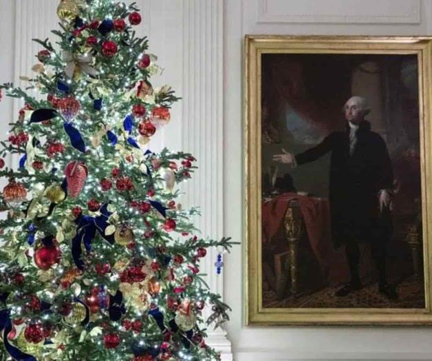 Patriotismo es el tema navideño 2019 en la Casa Blanca Patriotismo es el tema navideño 2019 en la Casa Blanca