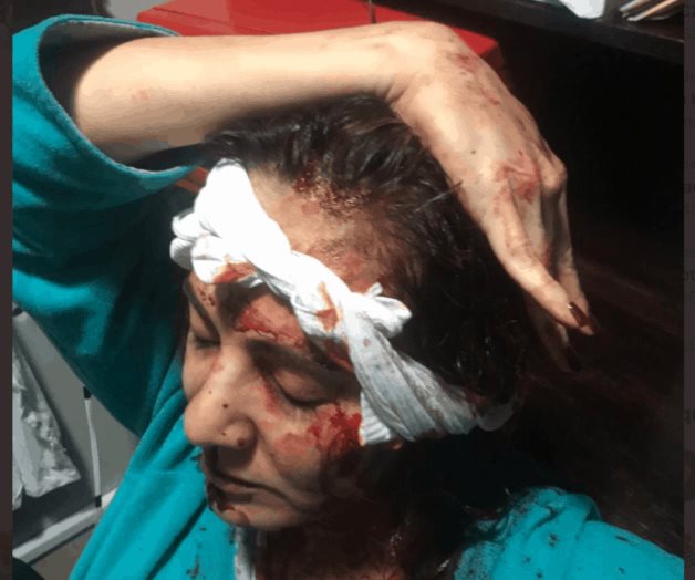 Imagínense despertar porque tu madre ensangrentada grita por su vida Imagínense despertar porque tu madre ensangrentada grita por su vida