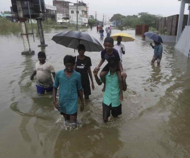Mueren 25 personas por fuertes aguaceros en la India Mueren 25 personas por fuertes aguaceros en la India