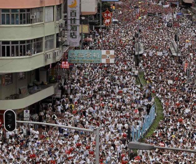 Hong Kong registra pérdidas económicas por protesta social Hong Kong registra pérdidas económicas por protesta social