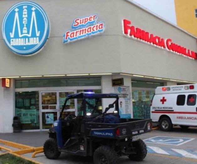 Asalto violento a una farmacia Asalto violento a una farmacia