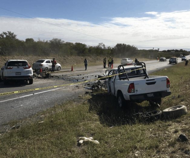 Carreterazo; dos muertos Carreterazo; dos muertos