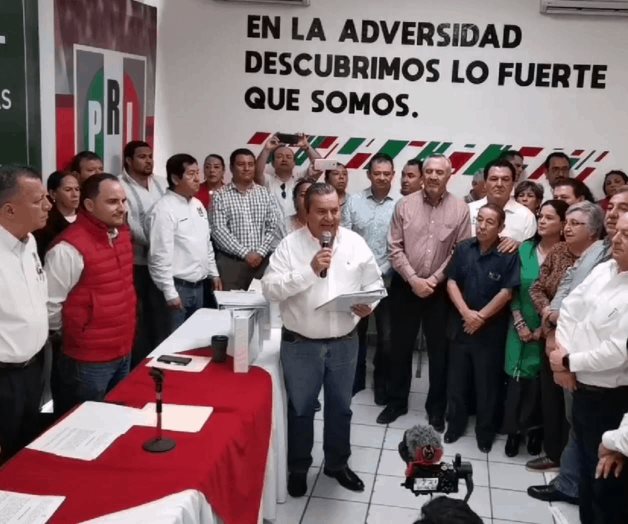 Registra Melhem candidatura de unidad en el PRI Registra Melhem candidatura de unidad en el PRI