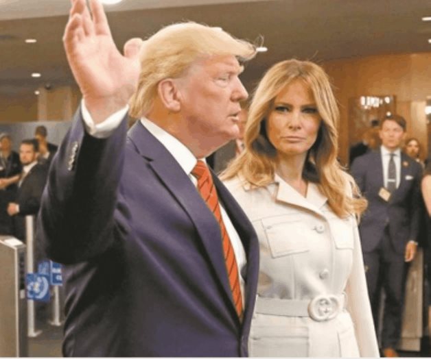 Melania y Trump duermen y viven separados dentro de la Casa Blanca Melania y Trump duermen y viven separados dentro de la Casa Blanca