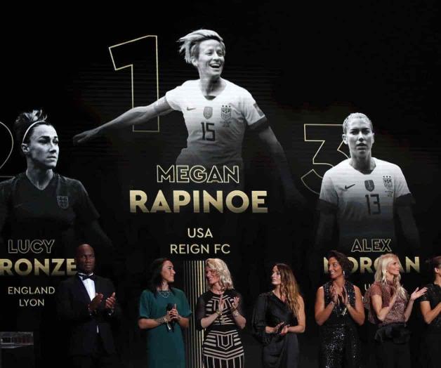 Megan Rapinoe conquista Balón de Oro Femenil Megan Rapinoe conquista Balón de Oro Femenil