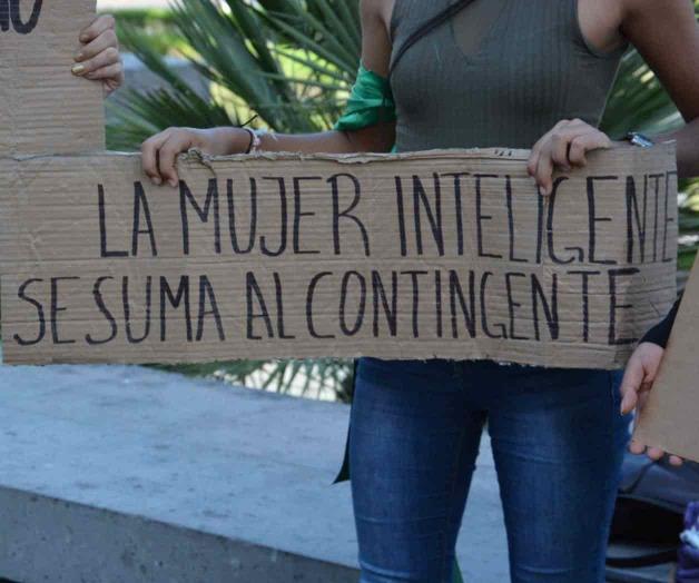 Organizan protesta La culpa no era mía Organizan protesta La culpa no era mía