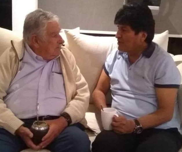 Se reúnen Mujica y Morales en México Se reúnen Mujica y Morales en México