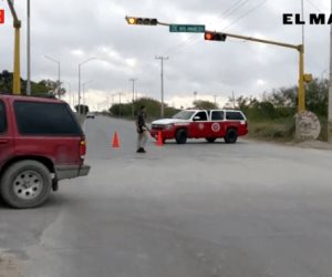 Traslado de civiles y bloqueo del bulevar Colosio de parte de Bomberos y Protección Civil