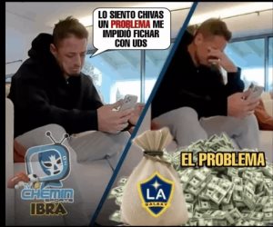 Los memes de Chicharito al Galaxy