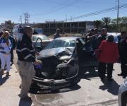 Tres lesionadas en accidente vial; una de ellas embarazada