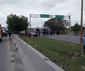 Ladrón choca al tratar de huir en auto robado