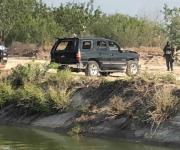 Mueren dos pistoleros al caer a canal Rodhe durante persecución