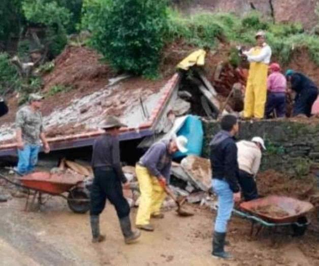Dejan lluvias deslaves y damnificados en Hidalgo Dejan lluvias deslaves y damnificados en Hidalgo