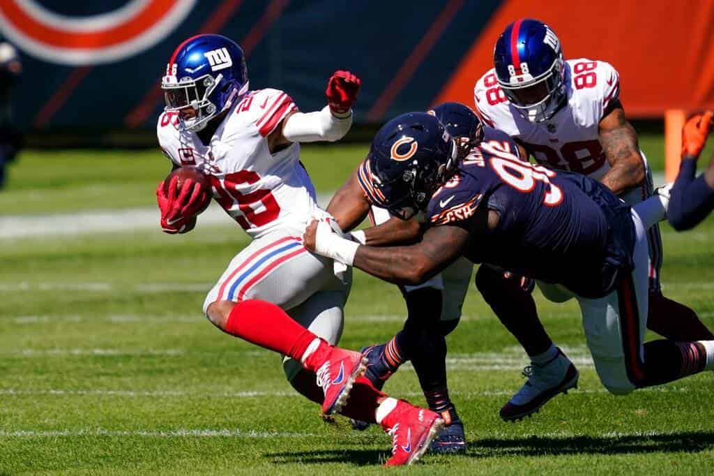 Bears 17-13 Giants