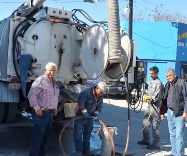 Desazolva Vactor la red de drenaje Desazolva Vactor la red de drenaje