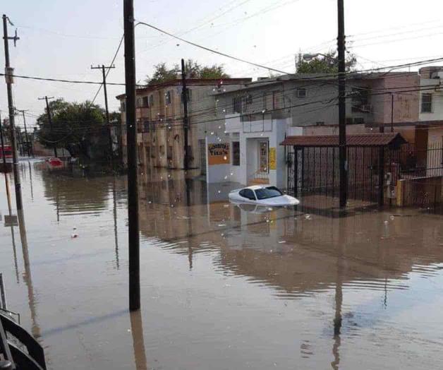 Sorprende lluvia a Matamoros; deja varios sectores inundados Sorprende lluvia a Matamoros; deja varios sectores inundados