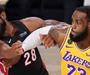 Lakers se vuelven a poner con 2 juegos de ventaja en la serie ante el Heat