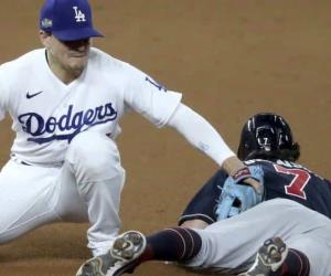 Bravos de Atlanta le pegan 5-1 a Dodgers Los Ángeles