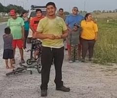 Reynosa Vecinos de la colonia Santa Fe se manifiestan contra irregularidades en su colonia